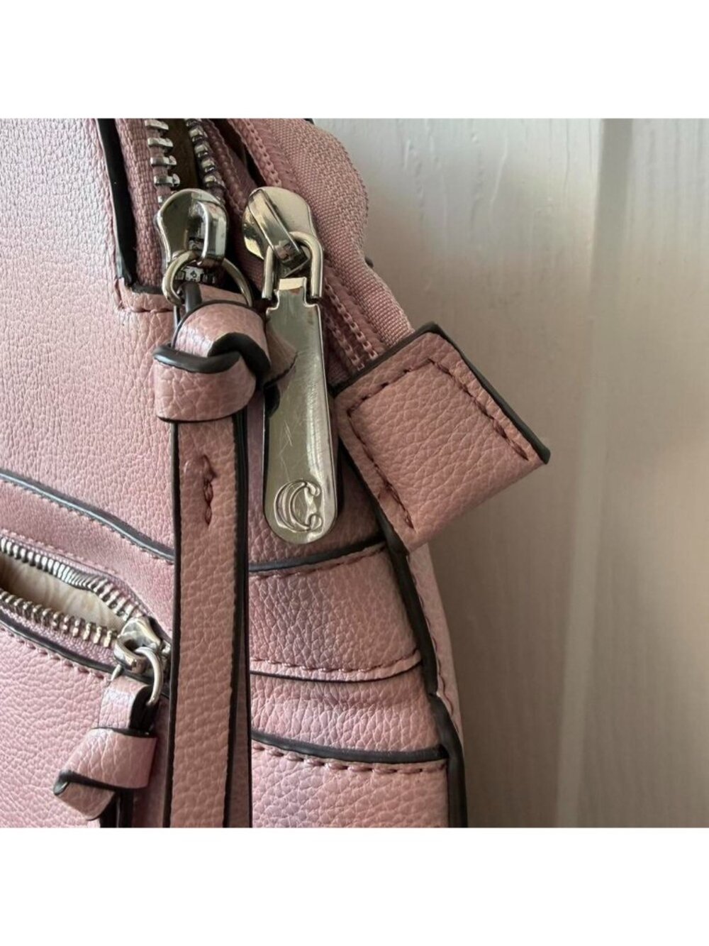 Charming Charlie Pink Satchel - Picture 2 of 8